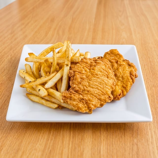 Kids Chicken Strips.