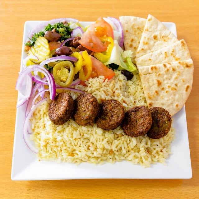 Falafel Platter.